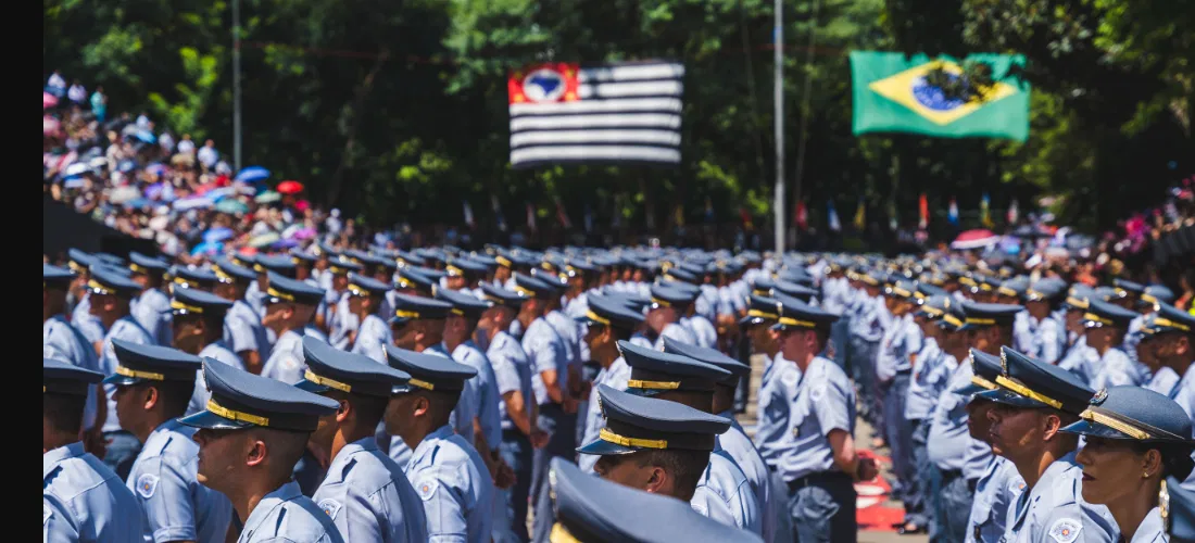 Formatura de soldados da Polícia Militar do Estado de São Paulo