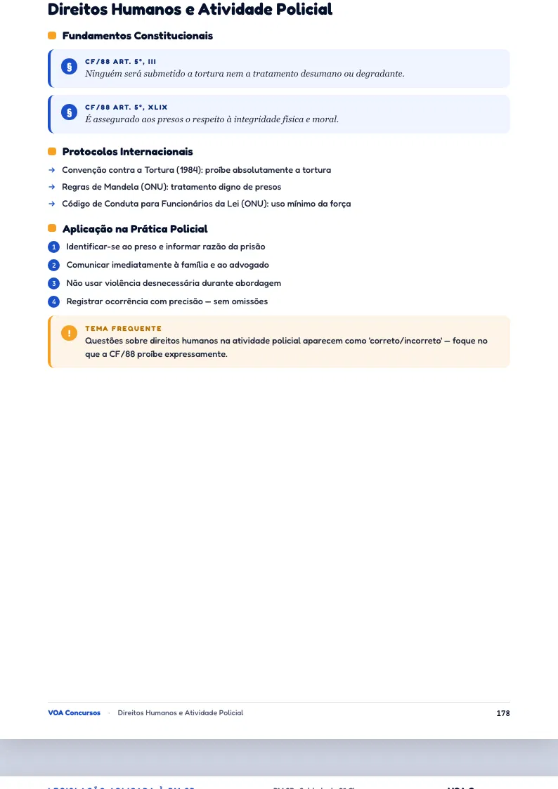 Apostila VOA, Direitos Humanos pág 1